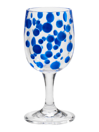 Satin Pearl Acrylic Wine Glass
