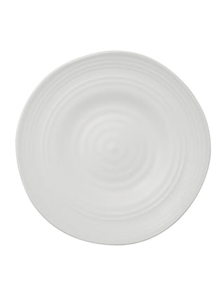 Melamine White Dove 10.75" Round Plate