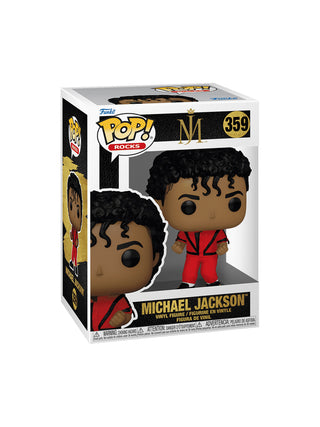The Michael Jackson Funko 359 figure in the Funko Pop! box.