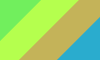 Turquoise-Gold-Lime-Light Green