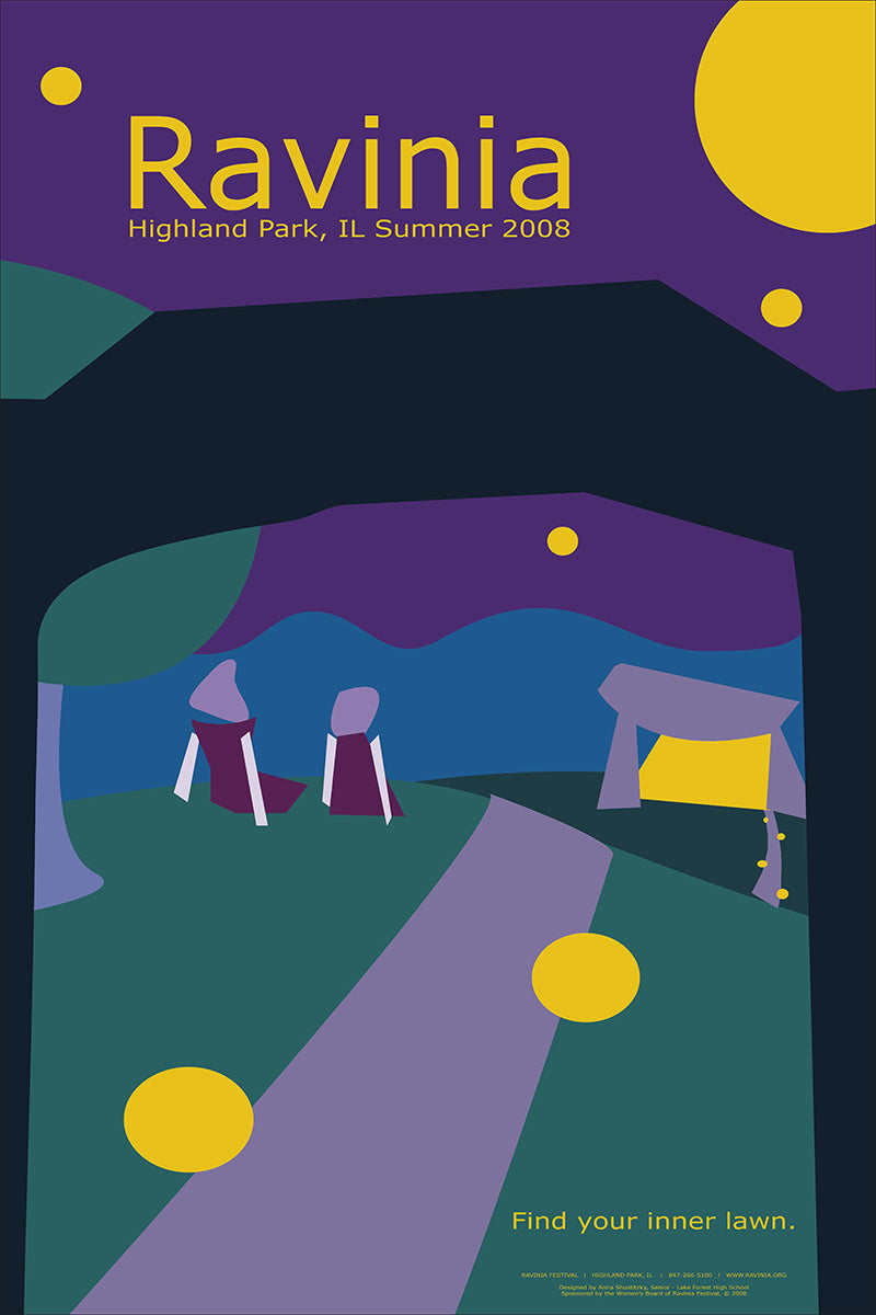 2008 Ravinia Poster – Ravinia Festival Shop