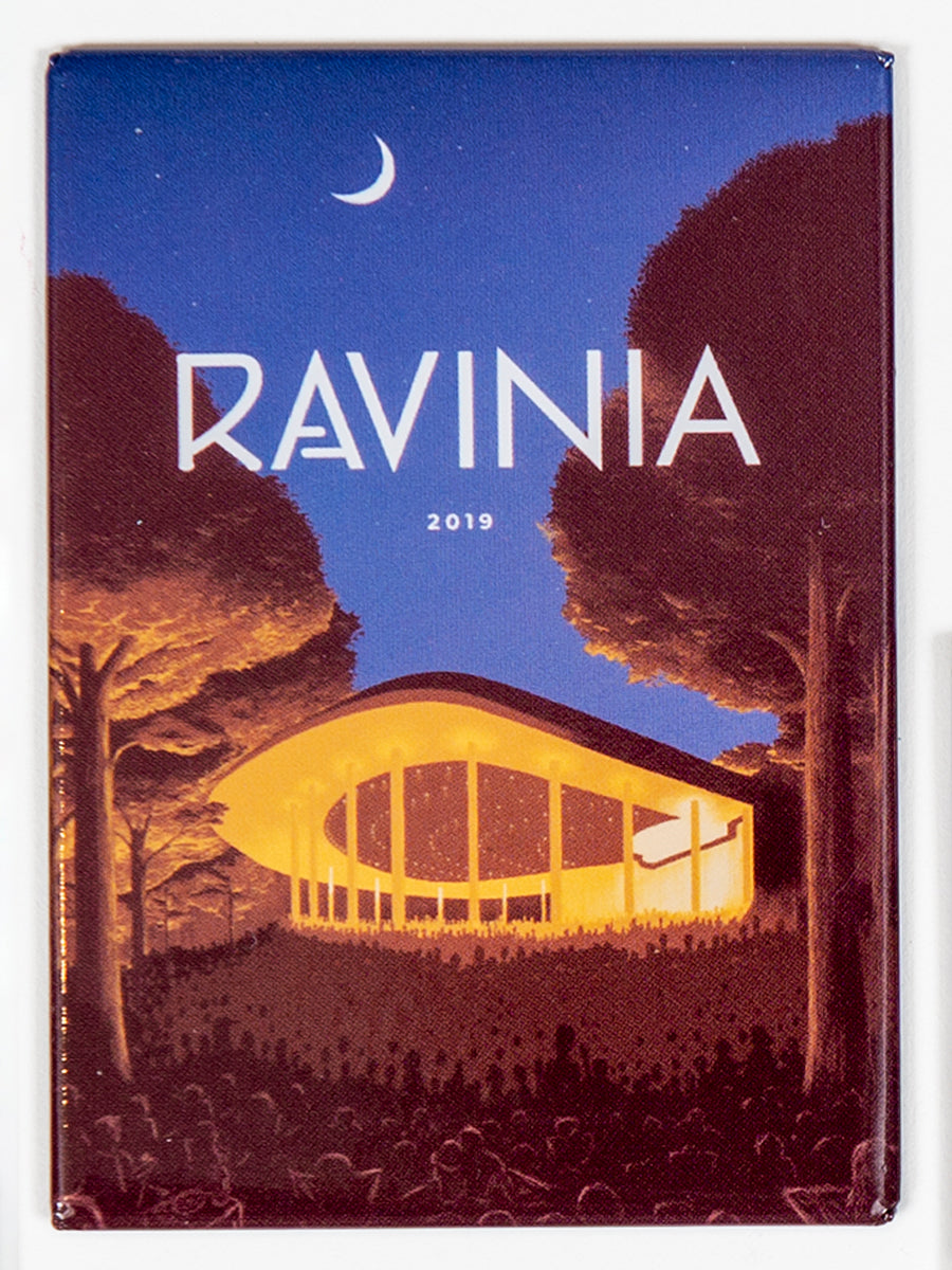 The Ravinia 2019 Ravinia Poster Magnet – Ravinia Festival Shop