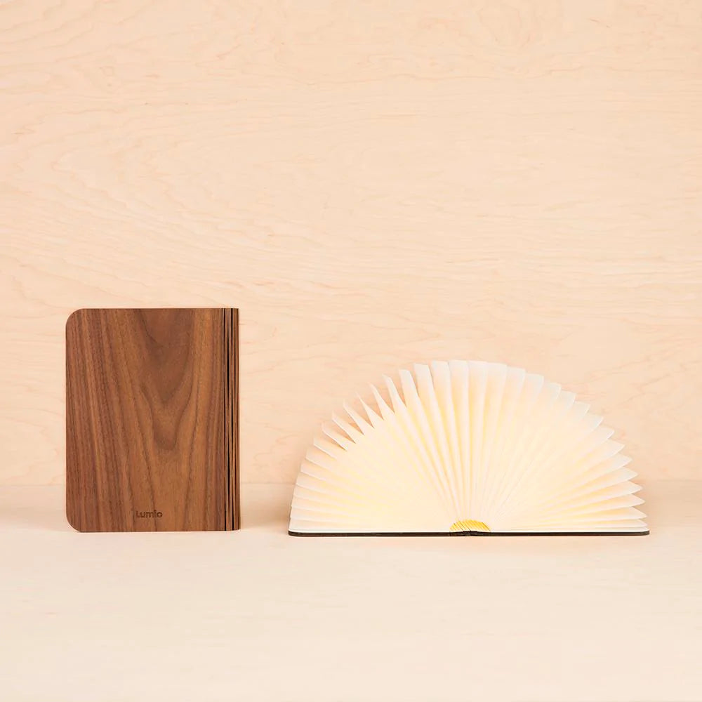 Lumio Lito Lamp - Walnut